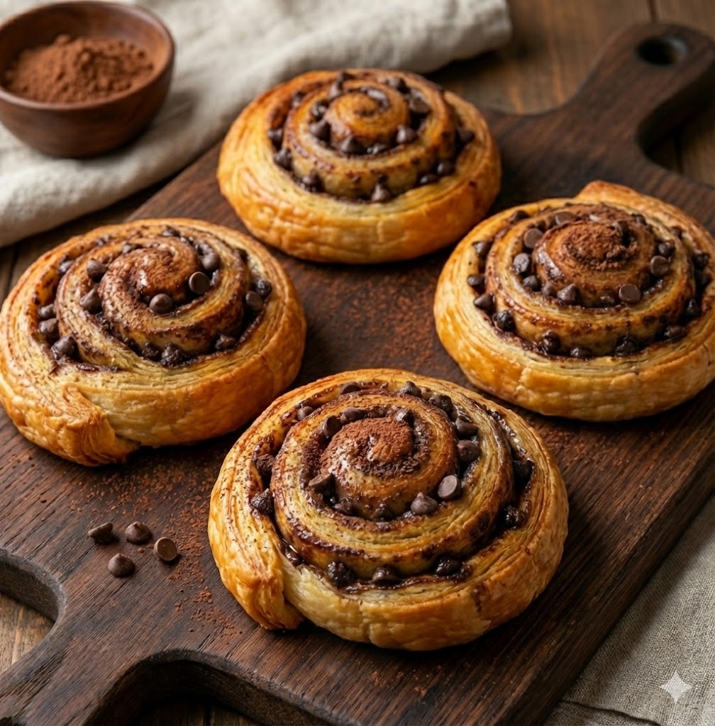 Chocochip Danish Roll